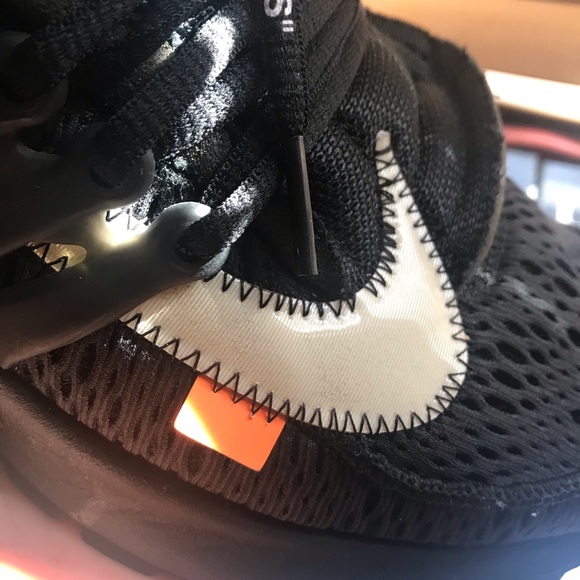 Offwhite Prestos (black) size 10. - Picture 2 of 7